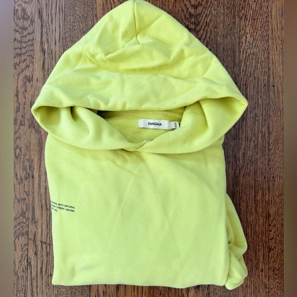 Pangaia 365 Hoodie and Track Pants Set Lime Green XXS